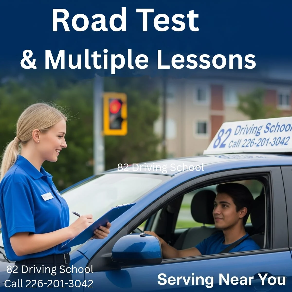 Road Test Car and Multiple Lessons package
